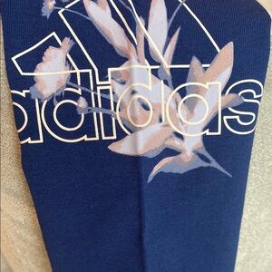 Adidas Floral Bloom Blue Leggings Size XS